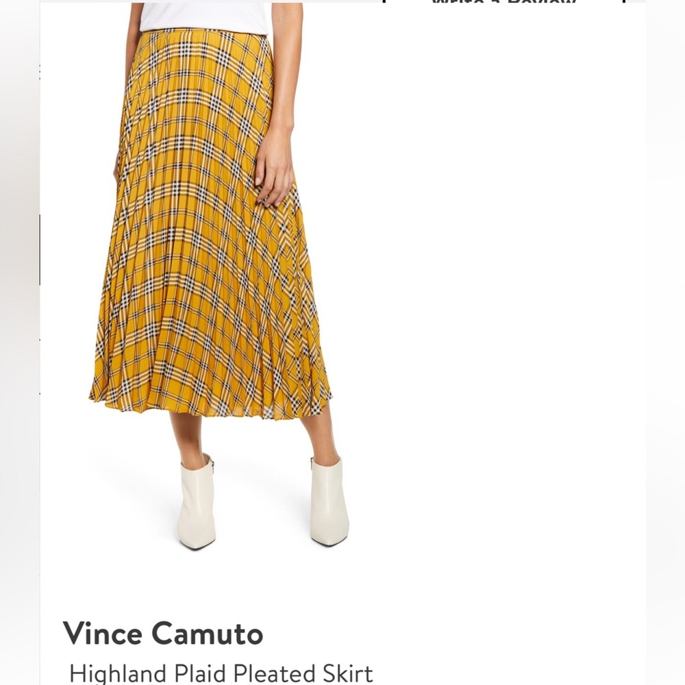 Vince Camino Plaid Skirt - Worn twice